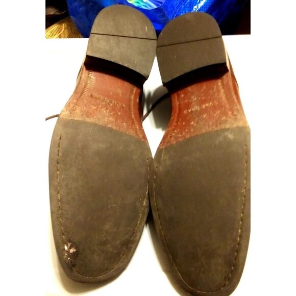 Cole Haan Men's size 10 brown leather oxford dress shoes - Picture 7 of 8